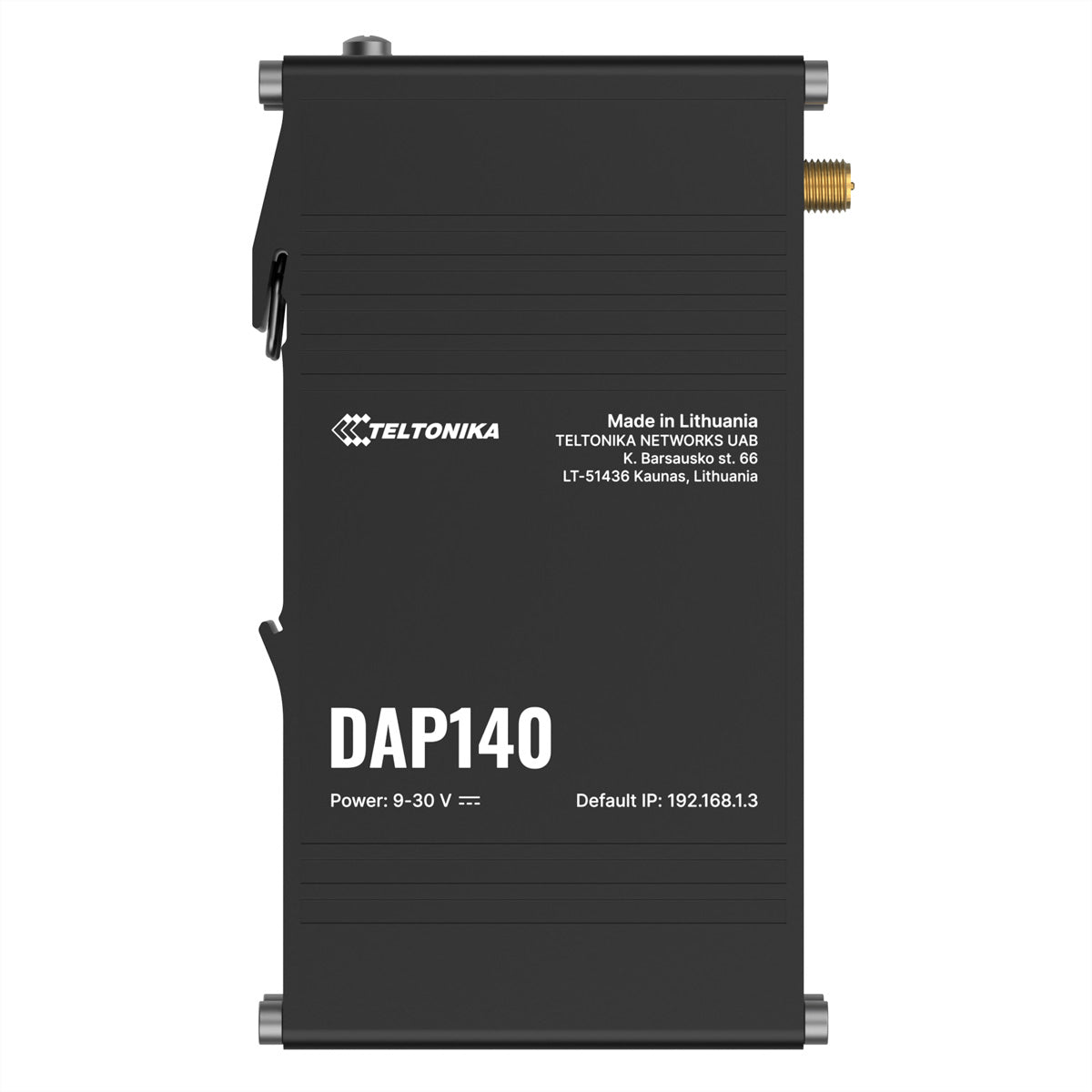 Teltonika DAP140 – Access Point – Wi‑Fi 4 (2,4 GHz), 300 Mbit/s, PoE, Wandmontage