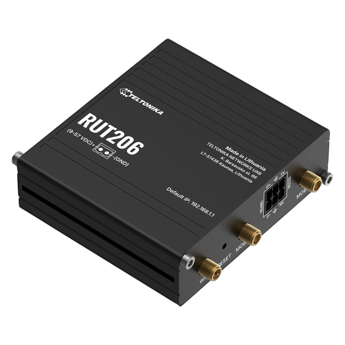 Teltonika RUT206 – WLAN-Router – Wi-Fi 4 (2,4 GHz), 300 Mbit/s