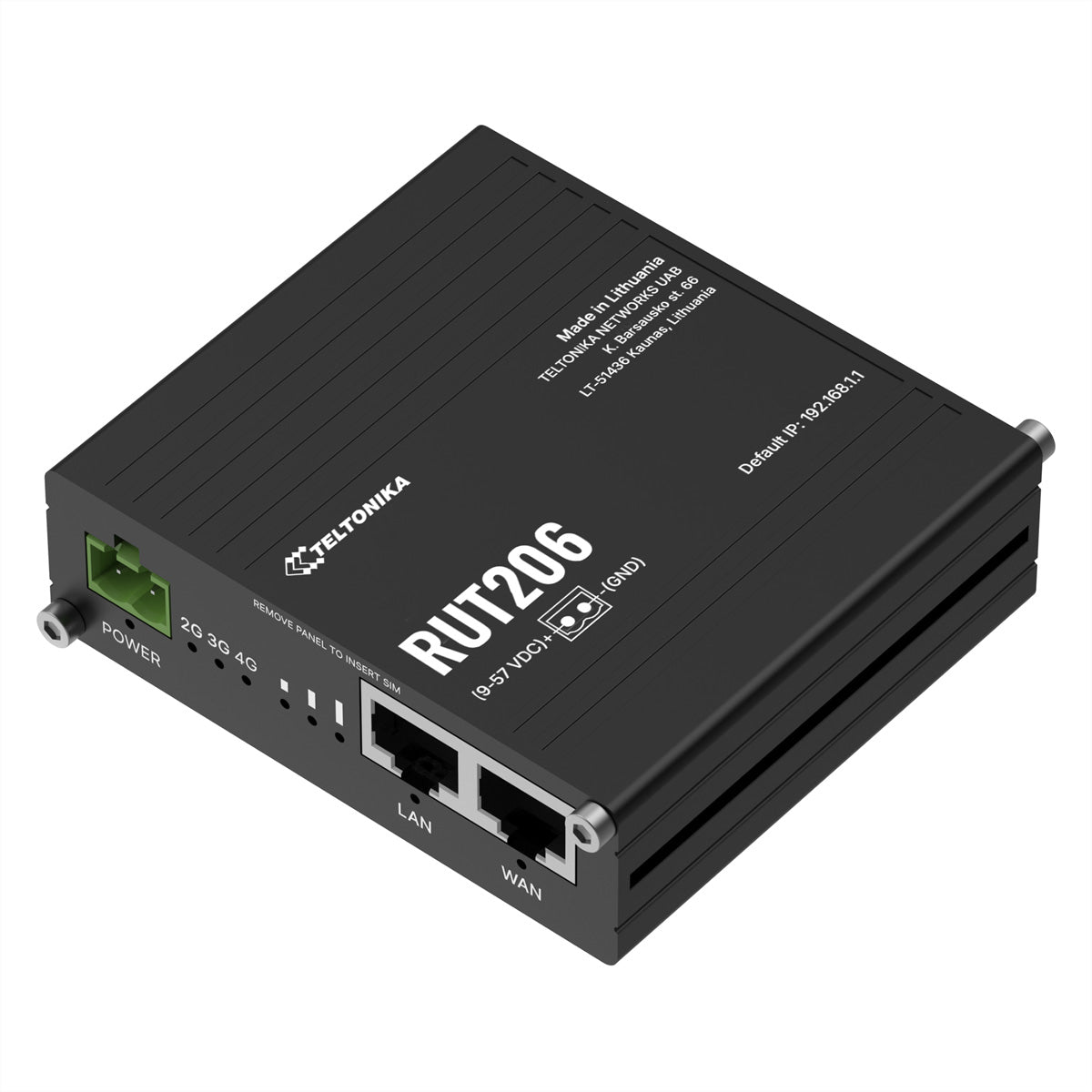 Teltonika RUT206 – WLAN-Router – Wi-Fi 4 (2,4 GHz), 300 Mbit/s