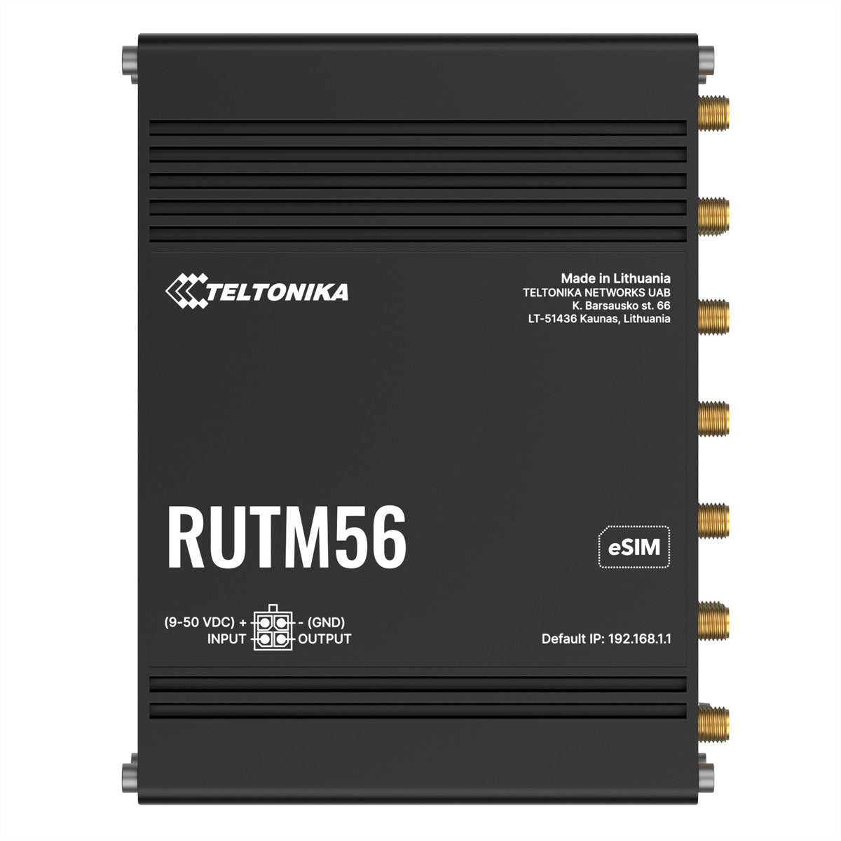 Teltonika RUTM56 – WLAN-Router – Wi-Fi 5 Dual-Band (2,4/5 GHz), 867 Mbit/s