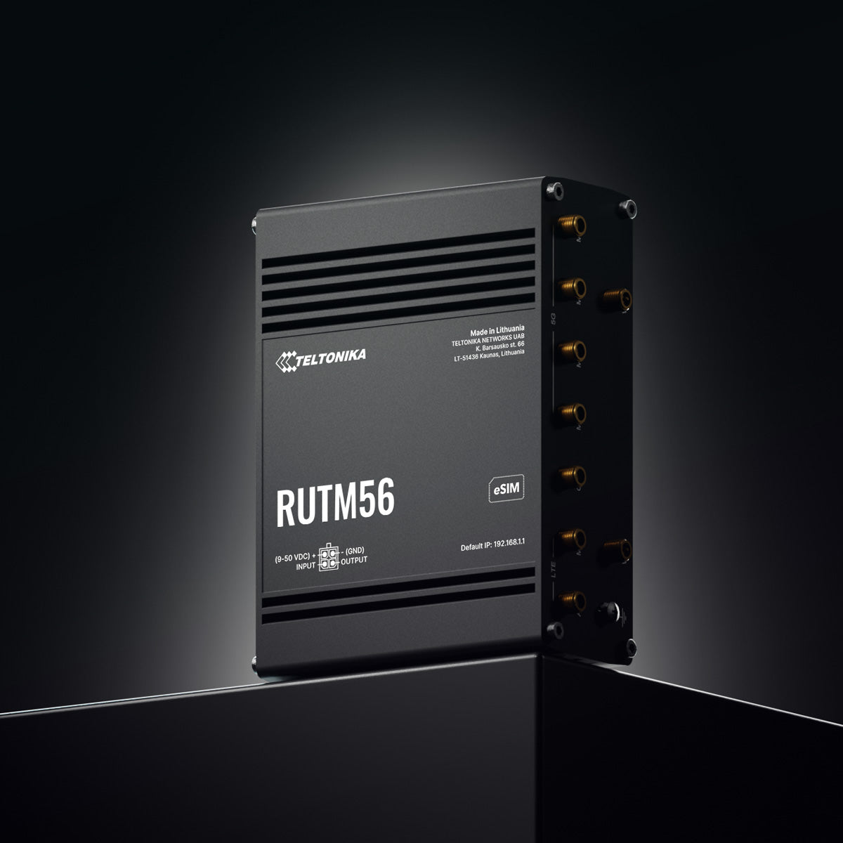 Teltonika RUTM56 – WLAN-Router – Wi-Fi 5 Dual-Band (2,4/5 GHz), 867 Mbit/s