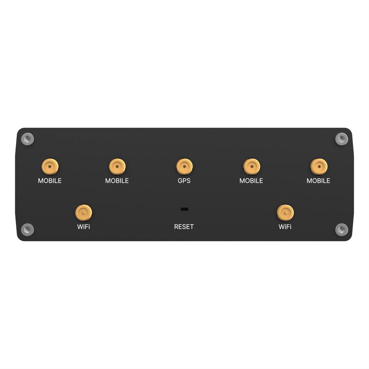 Teltonika RUTM55 – LTE/5G Router, Dual-Band (2,4/5 GHz), bis 3400 Mbit/s, Dual-SIM, eSIM, 4x RJ-45