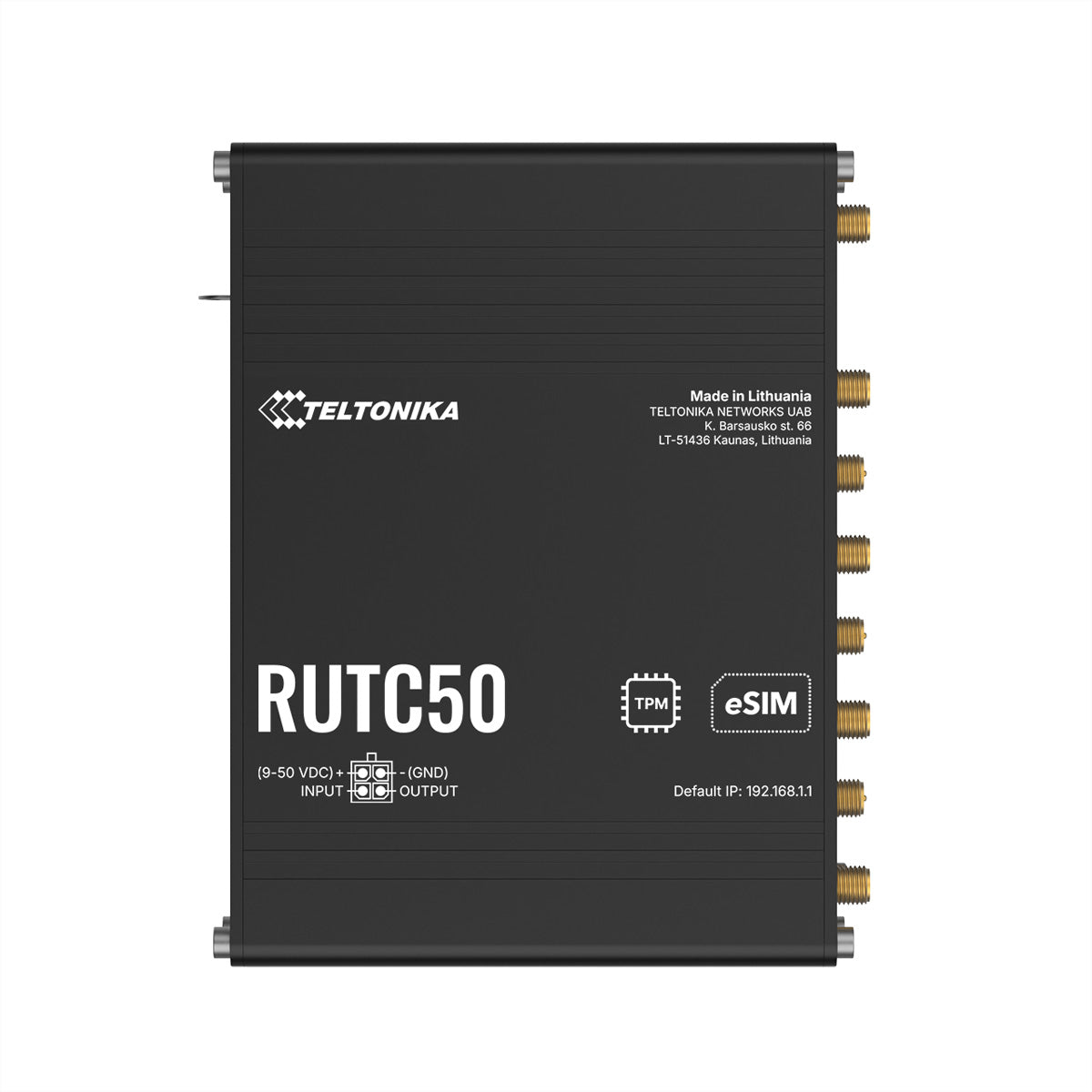 Teltonika RUTC50 – WLAN-Router – Wi-Fi 6 Dual-Band (2,4/5 GHz)