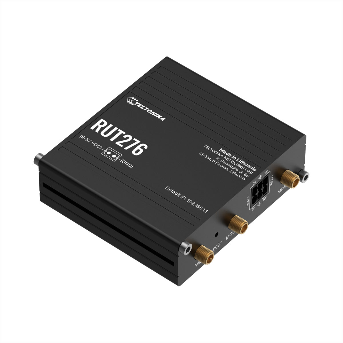 Teltonika RUT276 RedCap 5G – WLAN Router – Wi-Fi 4 (2,4 GHz)