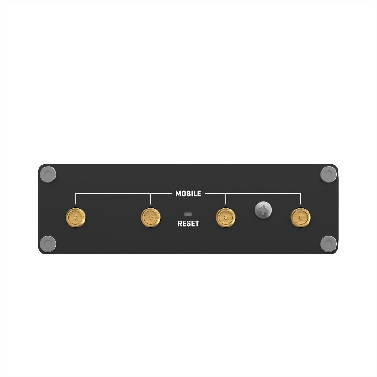 Teltonika TRB501 – Industrielles 5G Gateway – 5G, 1× 2,5G RJ‑45, IP30, schwarz