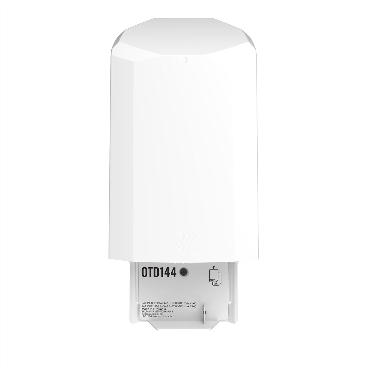Teltonika OTD144 – 4G Router, Wi‑Fi 4 (2,4 GHz), 2× Fast Ethernet, Dual‑SIM, PoE, Outdoor, IP55
