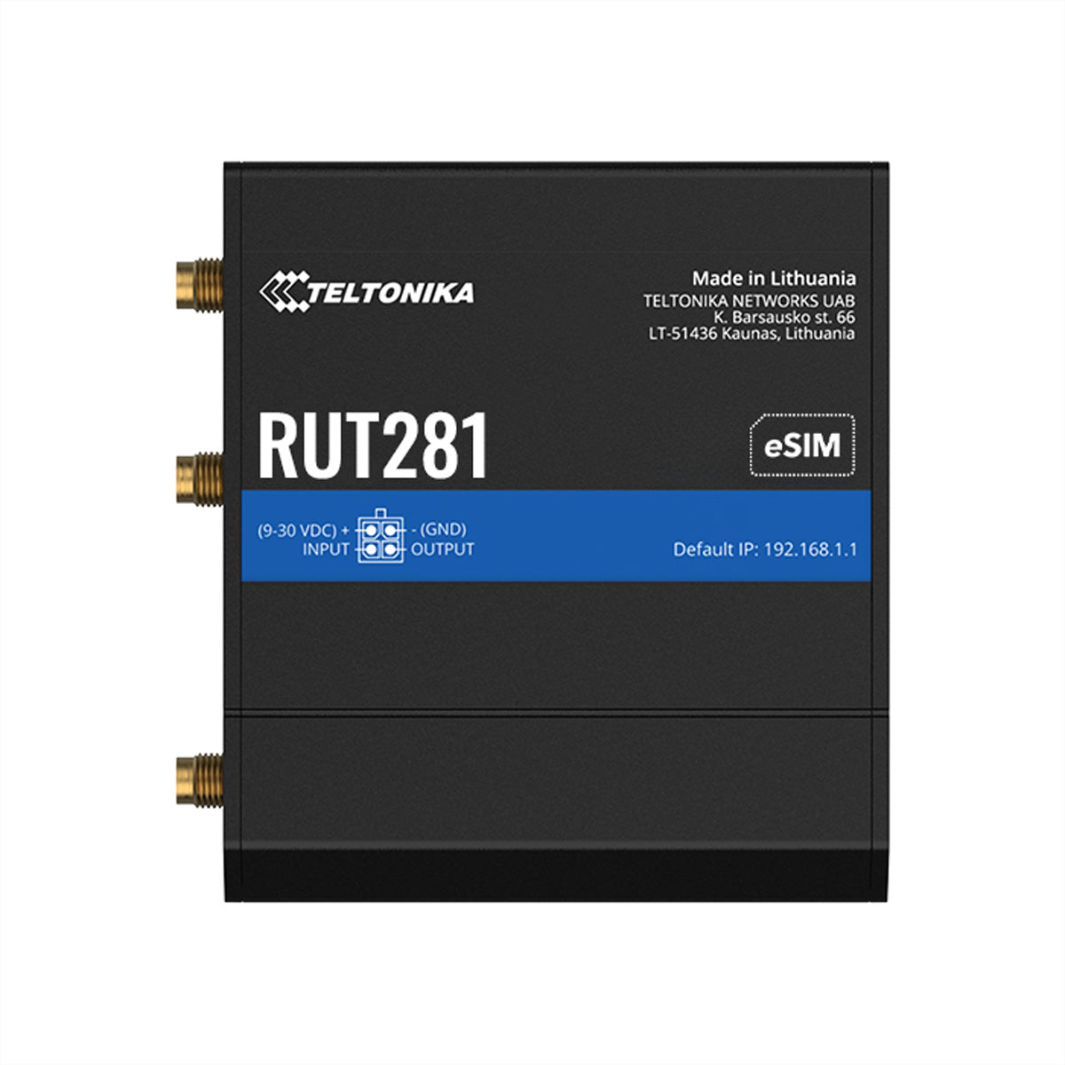Teltonika RUT281 – WLAN-Router – Wi-Fi 4 (2,4 GHz)