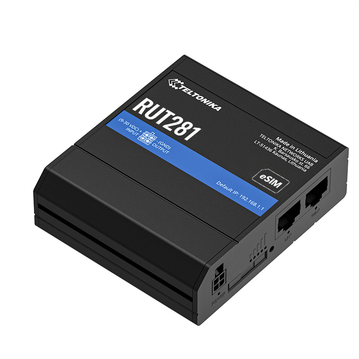 Teltonika RUT281 – WLAN-Router – Wi-Fi 4 (2,4 GHz)
