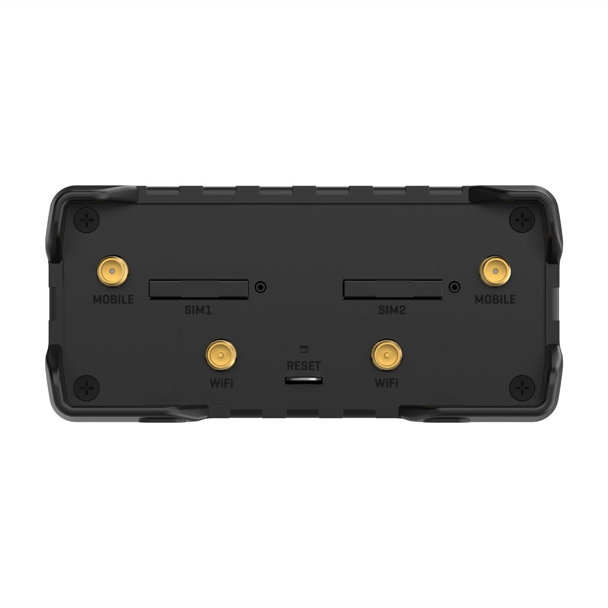 Teltonika RUT901 – LTE (Cat 4) Router, Wi‑Fi 4, 3× 10/100 Mbit/s LAN, RJ‑45 WAN, eSIM, Dual‑SIM, Schwarz