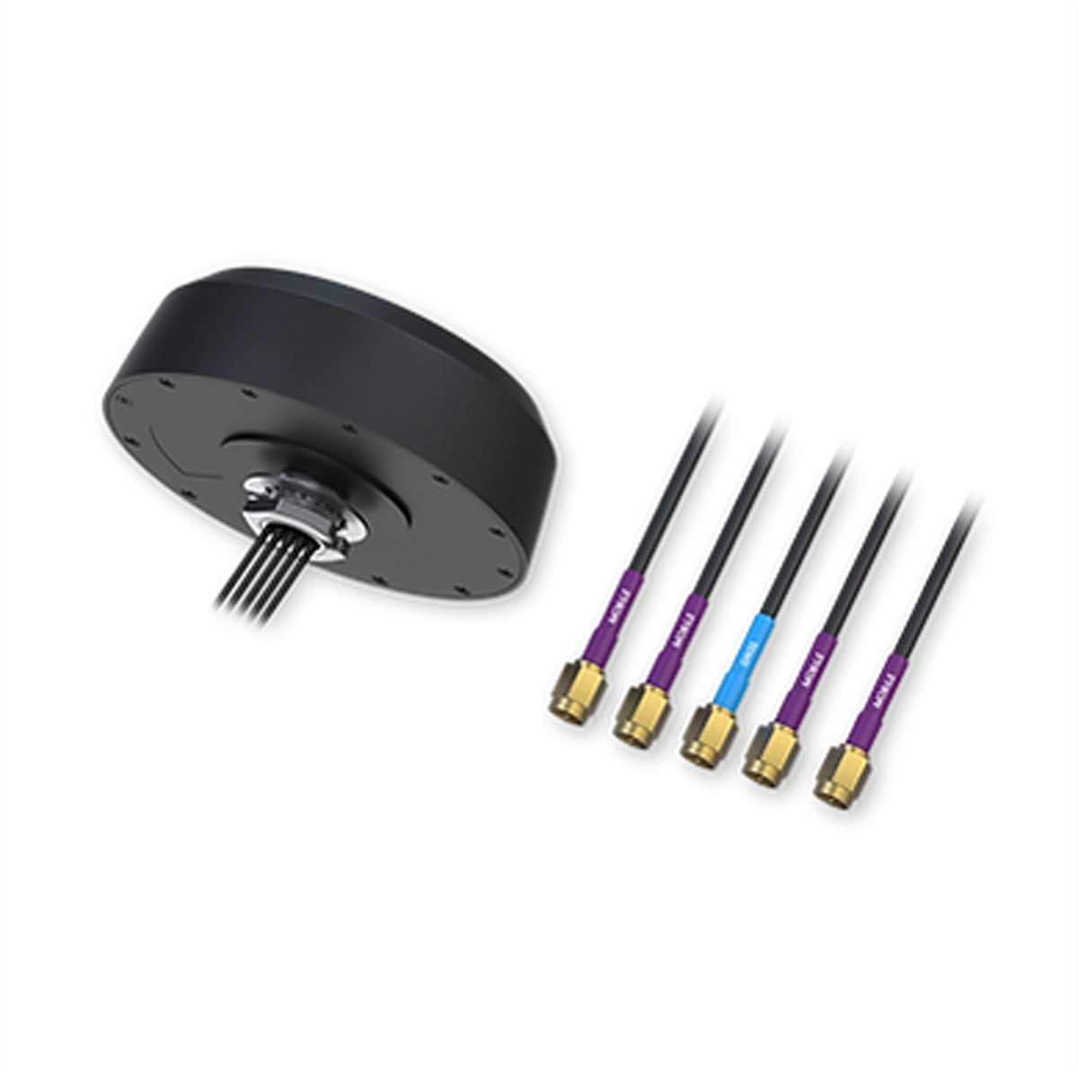 Teltonika PR1KCI49 – MIMO-GNSS Dachantenne, 600–960/1,4–6,0 GHz; GNSS 1164–1189/1559–1606 MHz, SMA, 3 m, IP67