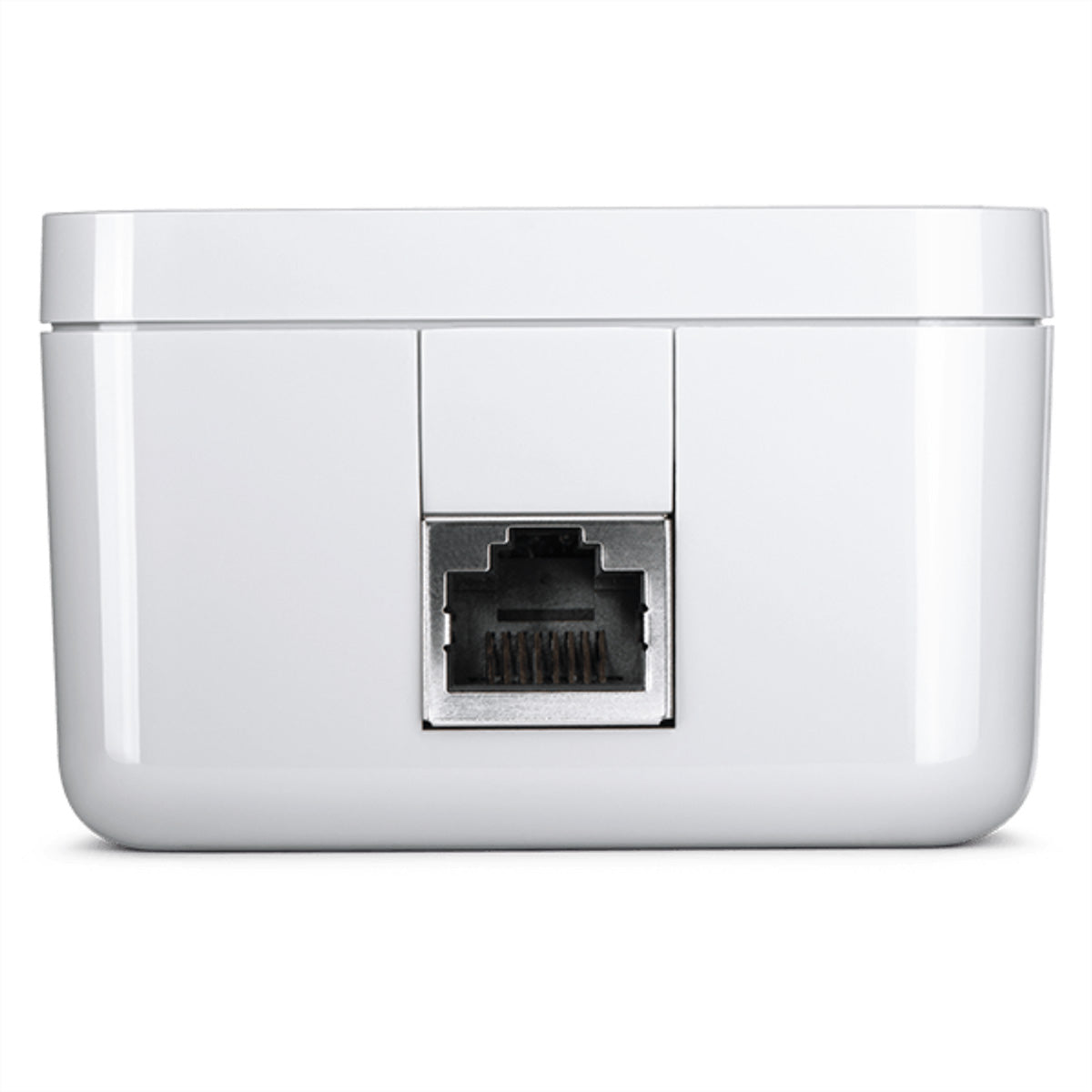 Devolo Magic 1 LAN – Powerline Adapter – 1200 Mbit/s, 1× RJ‑45 1G, 2er-Set, integrierte Steckdose, Weiss