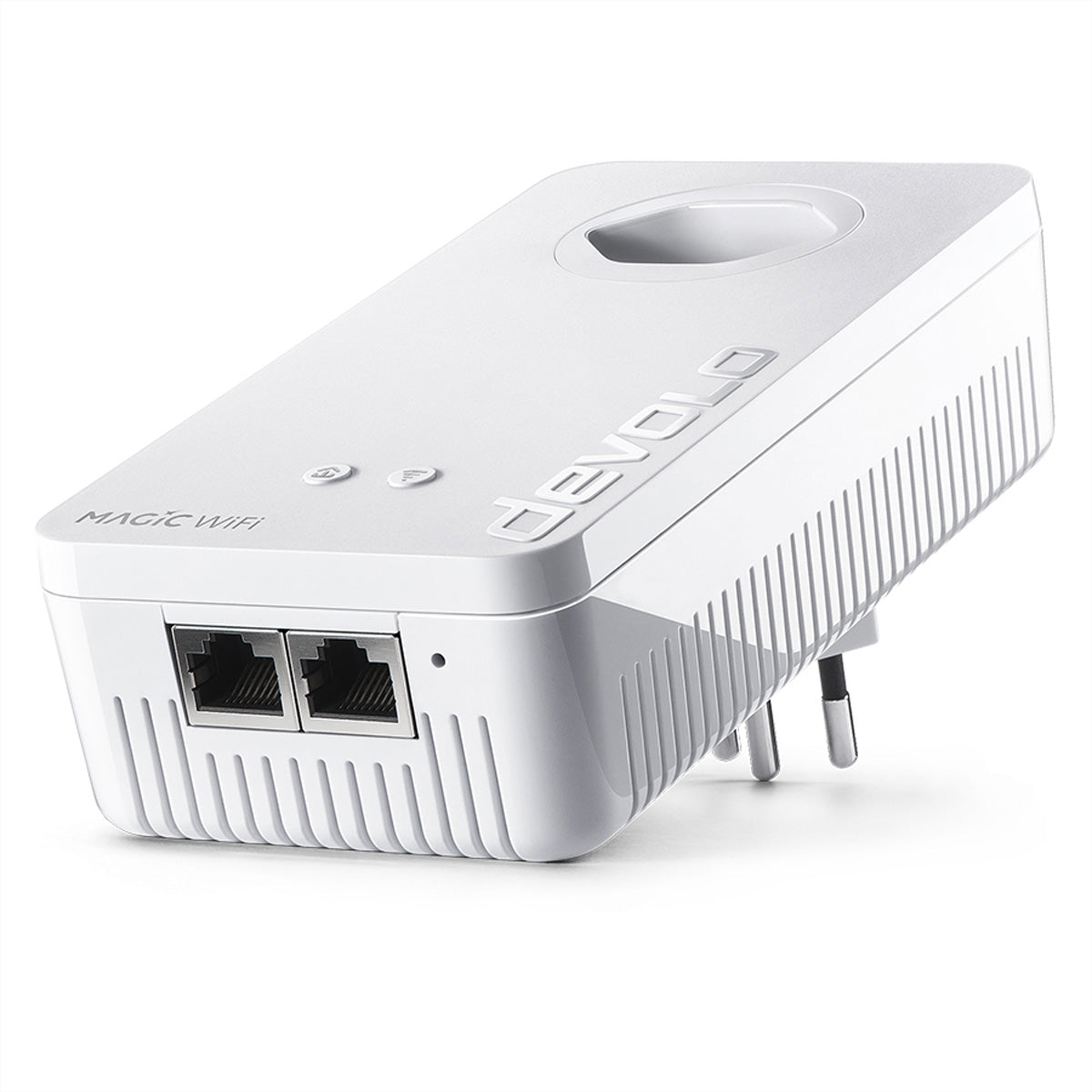 Devolo Magic 2 Wi‑Fi next – Powerline Adapter – 2400 Mbit/s, Wi‑Fi 5 (802.11ac), 2× 1G RJ‑45