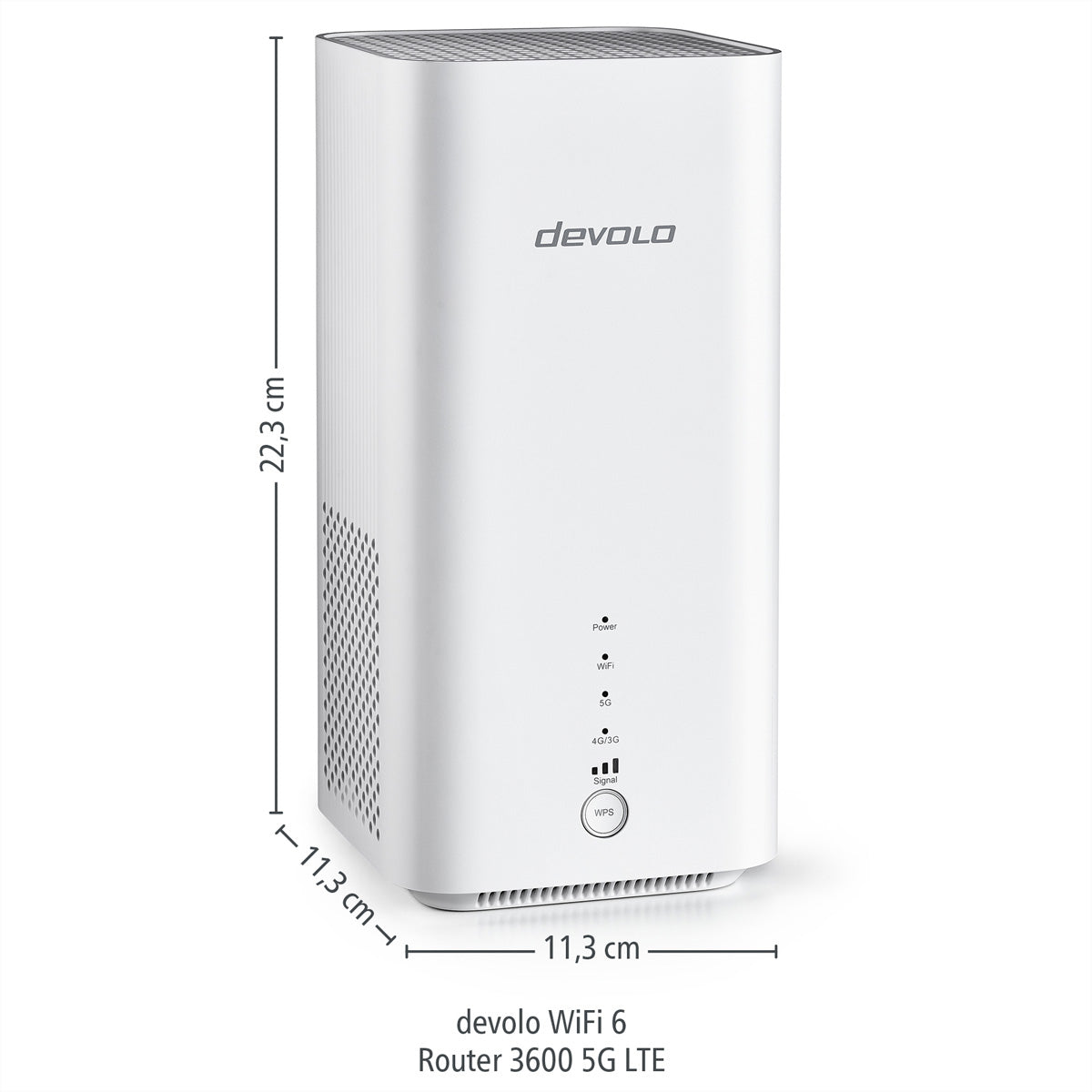 Devolo WLAN-Router – Wi-Fi 6 Dual-Band (2,4/5 GHz), 3,6 Gbit/s, 2.5GbE