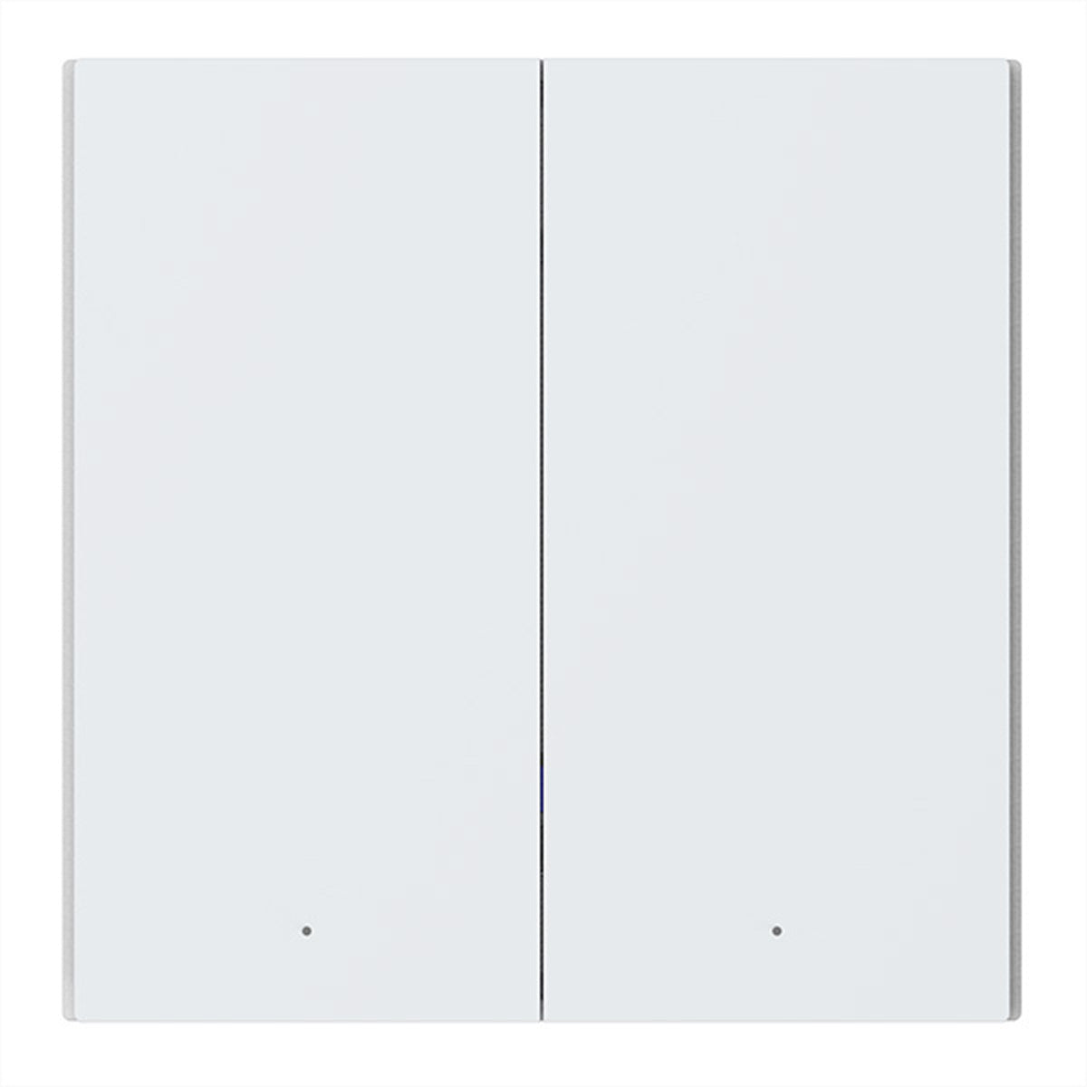 Aqara H1 – Smart-Taster – Zigbee, 2-fach, ohne Neutral – für Apple HomeKit, Amazon Alexa, Google Assistant