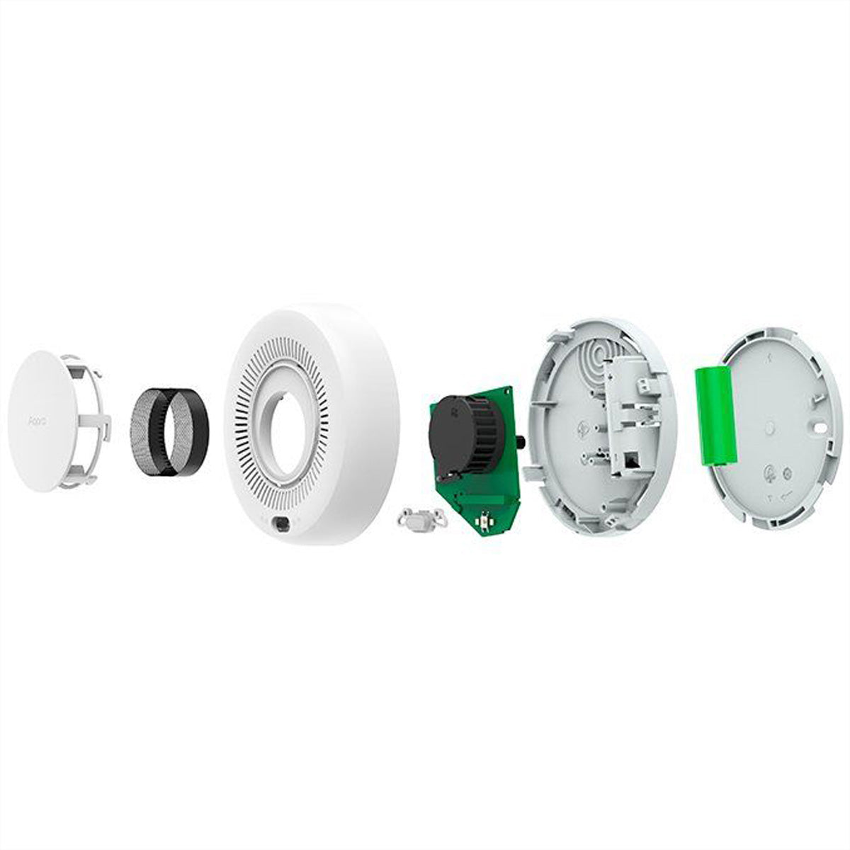 Aqara Rauchmelder, Funk, 10-Jahres-Batterie, 85 dB – Weiss