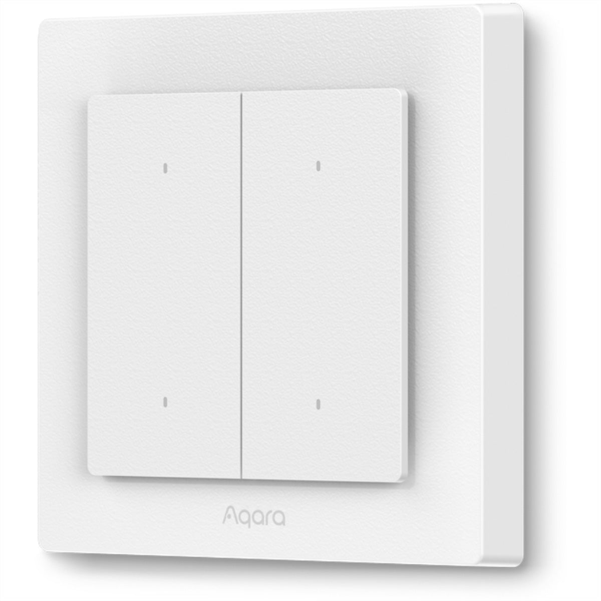Aqara H2 – Smart-Taster – Bluetooth, WLAN, 2 Kanäle – für Matter, Zigbee 3.0, Thread