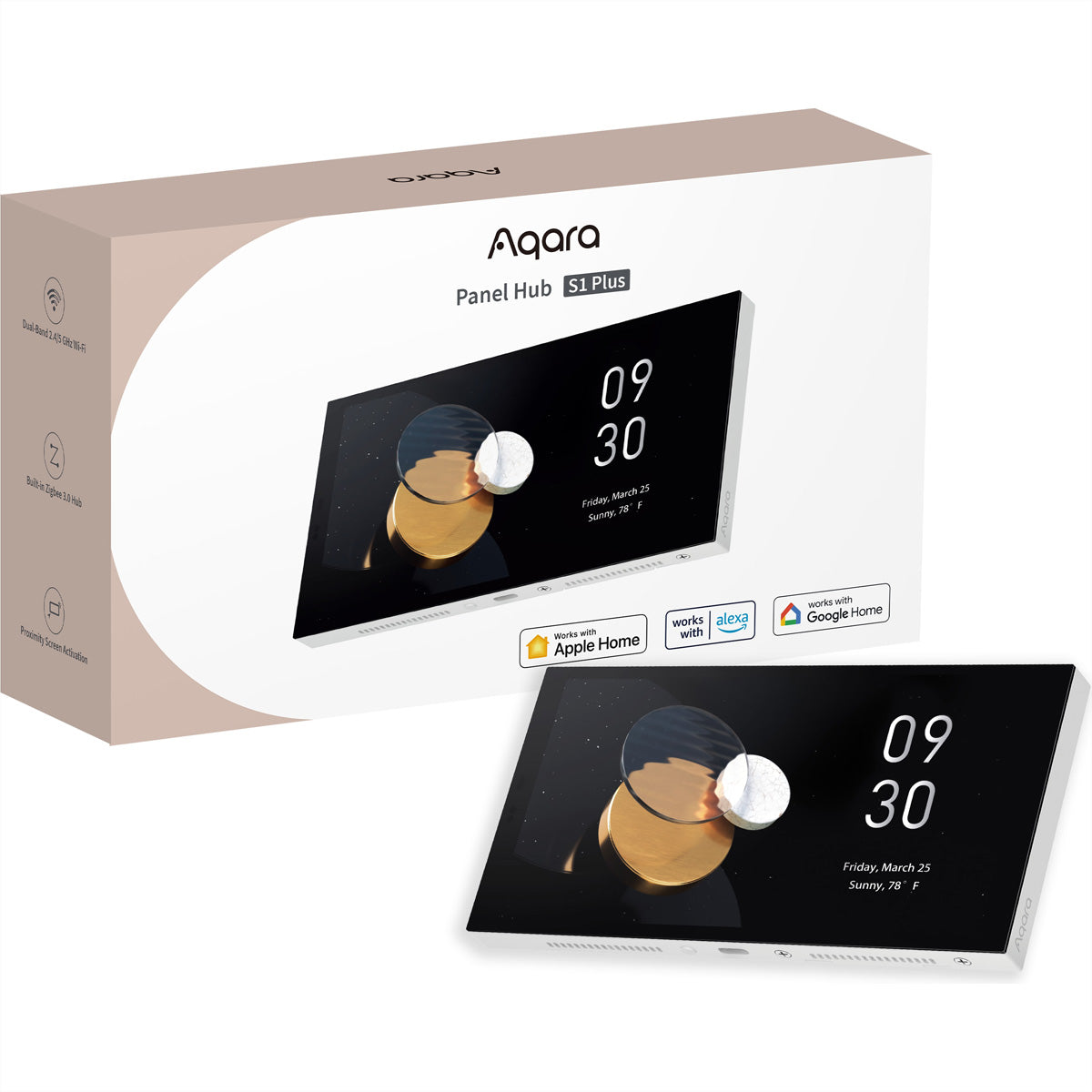 Aqara Panel Hub S1 Plus – Smart-Display – 6,9", 1440×720 Pixel – für Aqara Türklingeln und Kameras