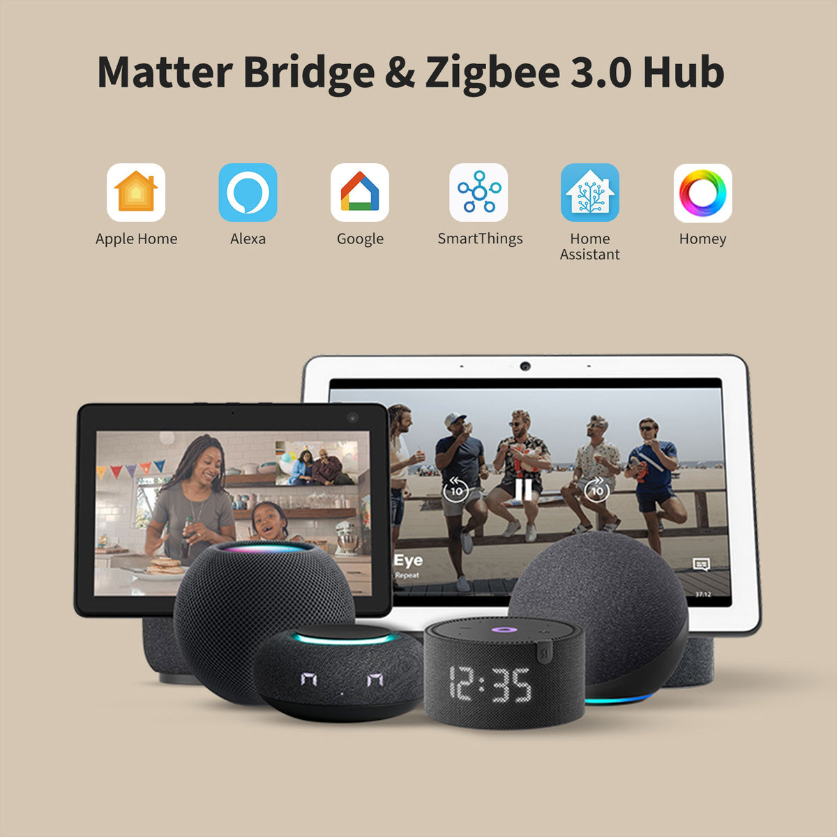 Aqara Panel Hub S1 Plus – Smart-Display – 6,9", 1440×720 Pixel – für Aqara Türklingeln und Kameras