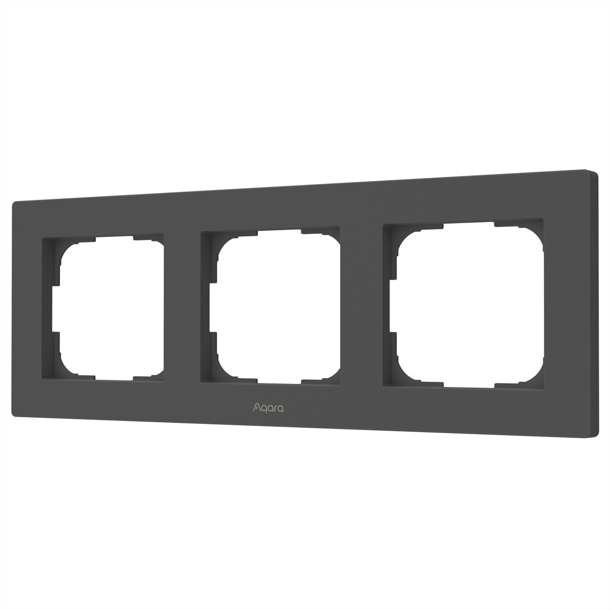 Aqara FE-X02DG – Zubehör – Unterputz-Abdeckrahmen, 3-fach, Unterputz – für EdizioDue – Weiss