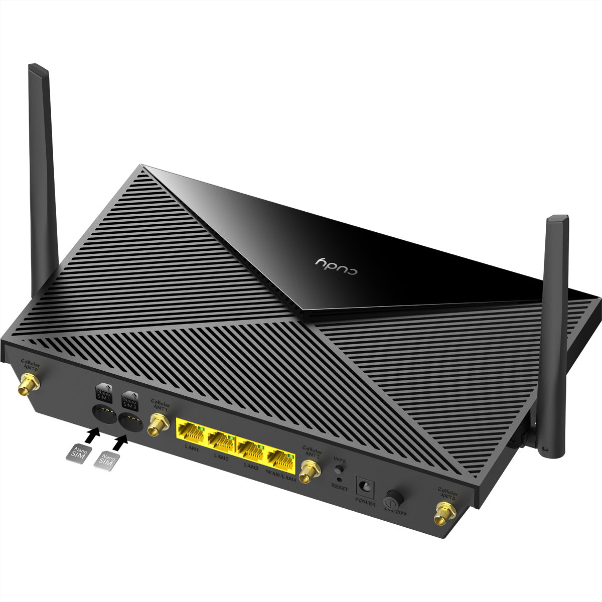 Cudy P5_EU WLAN-Router – Wi-Fi 6 (AX3000), Dual-Band (2,4/5 GHz), 4× 1G, 5G (Sub6 SA/NSA)