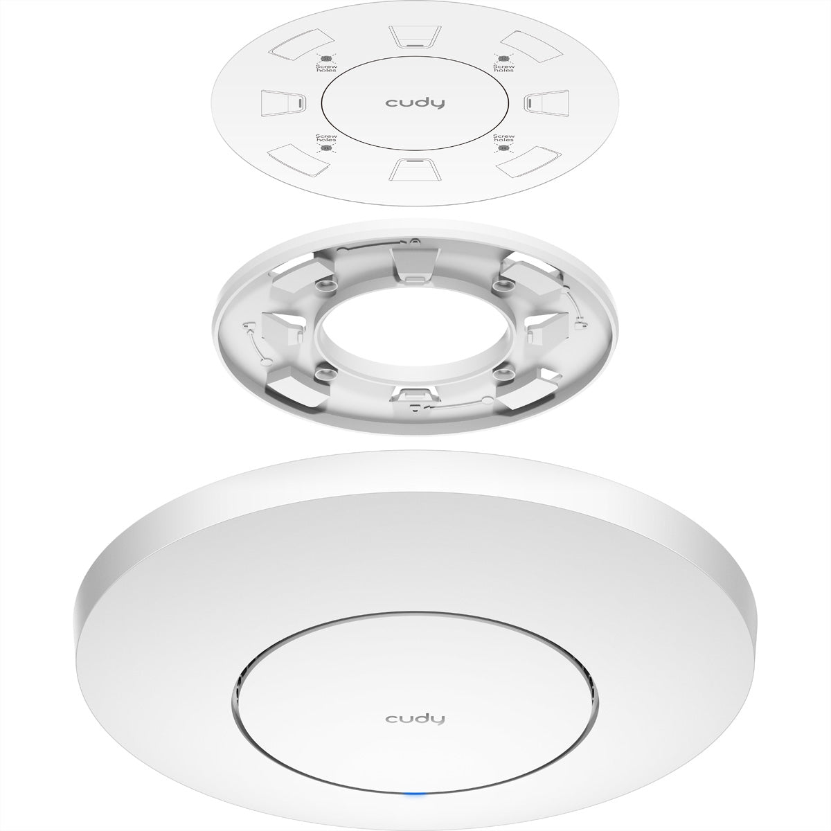 Cudy AP1300 Access Point – Wi‑Fi 5 (AC1200), Dual‑Band (2,4/5 GHz), 1× Gigabit RJ‑45, PoE 802.3af/at (passiv)