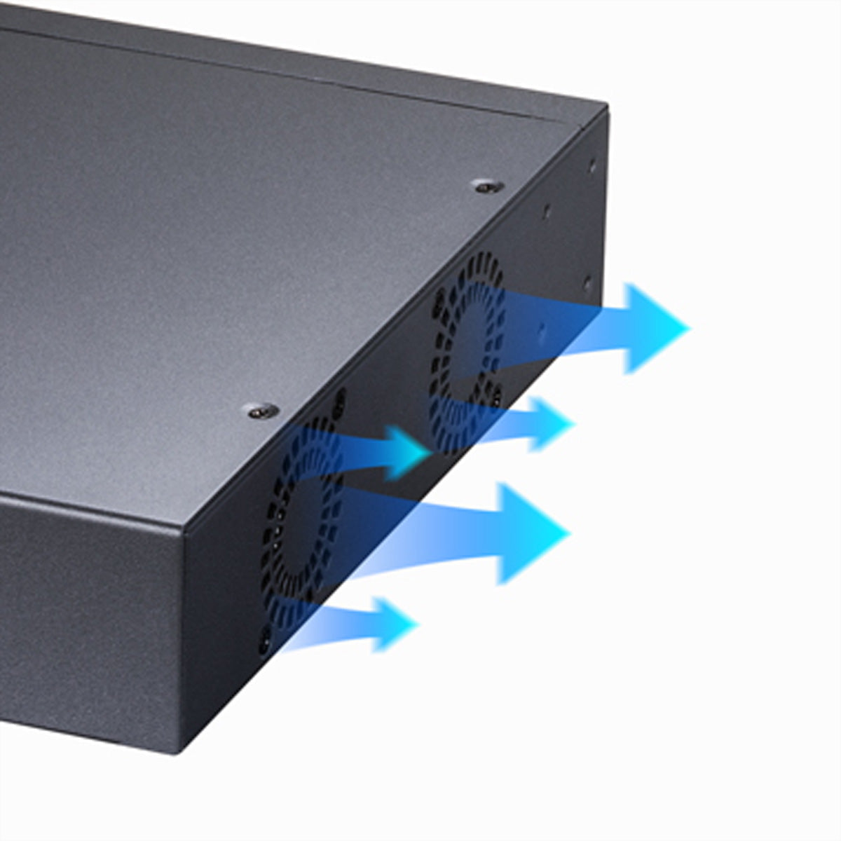 Cudy GS1028PS2 – Switch – 24× 1G, 2× SFP, PoE+, PoE-Budget 300 W, 19", 1U