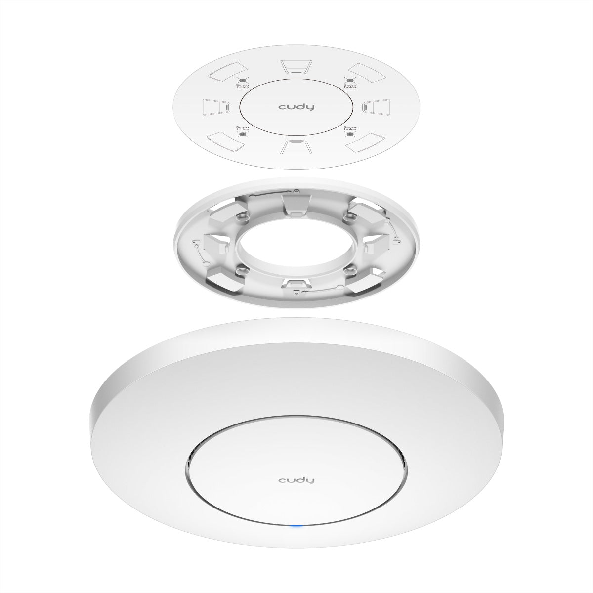 Cudy AP11000 – Access Point – Wi‑Fi 7 (2,4/5/6 GHz), 11,0 Gbit/s, 10GbE, 2,5GbE, PoE+, Wand/Decke