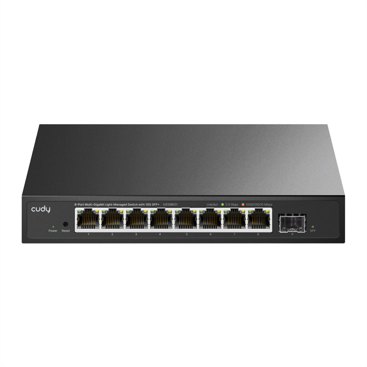 Cudy HS108ES1 – Managed Switch – 8×2.5G, 1×10G SFP+