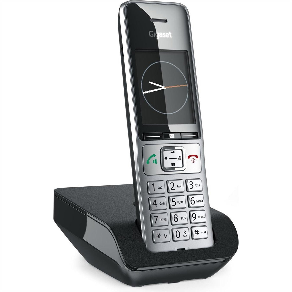 Gigaset Comfort 500 – DECT-Telefon mit Basis, Freisprechen, Anthrazit