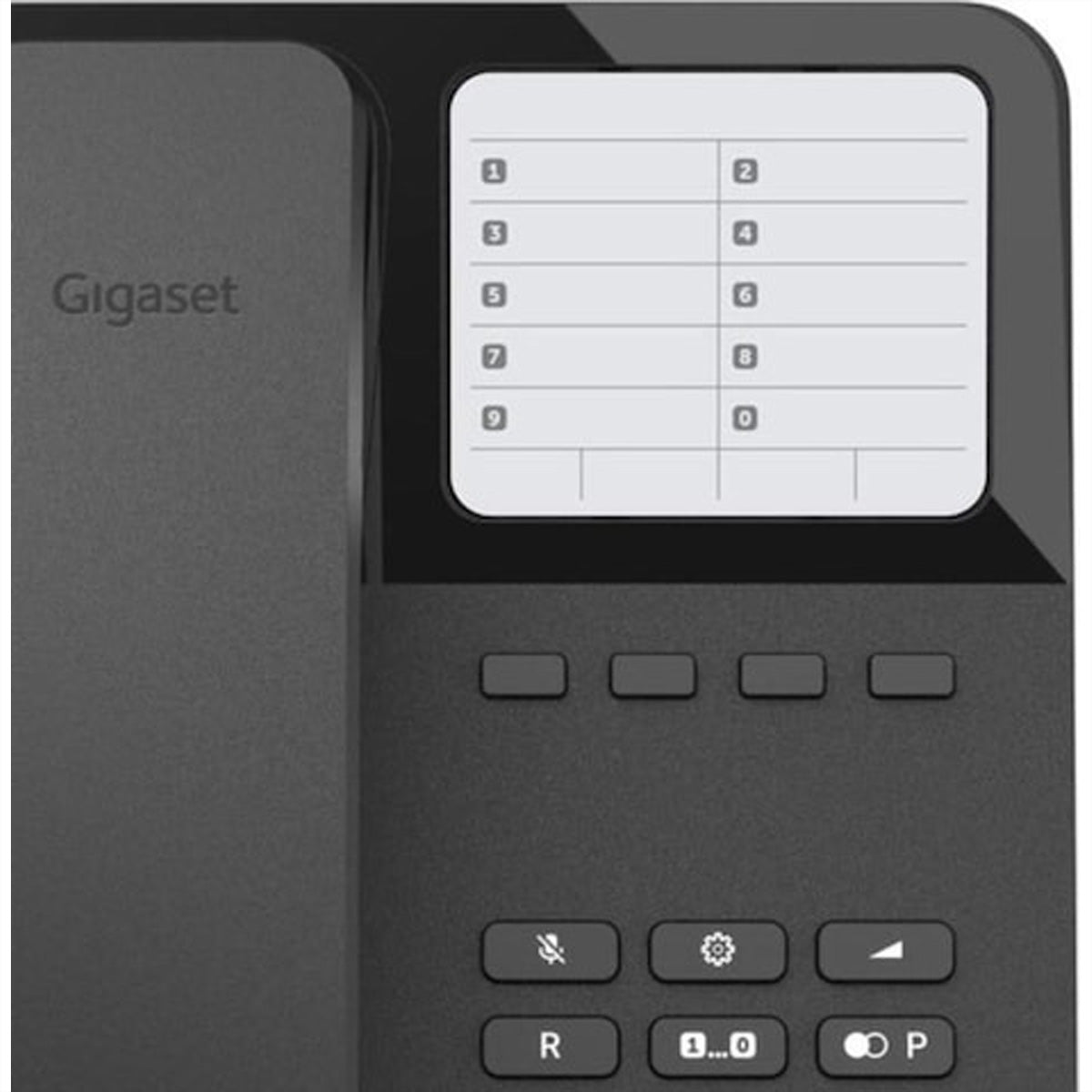 Gigaset DESK 400 – Analogtelefon, schwarz
