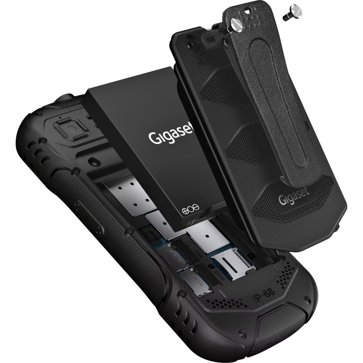 Gigaset GLX8 Active – 2,4" – 128 MB – Schwarz
