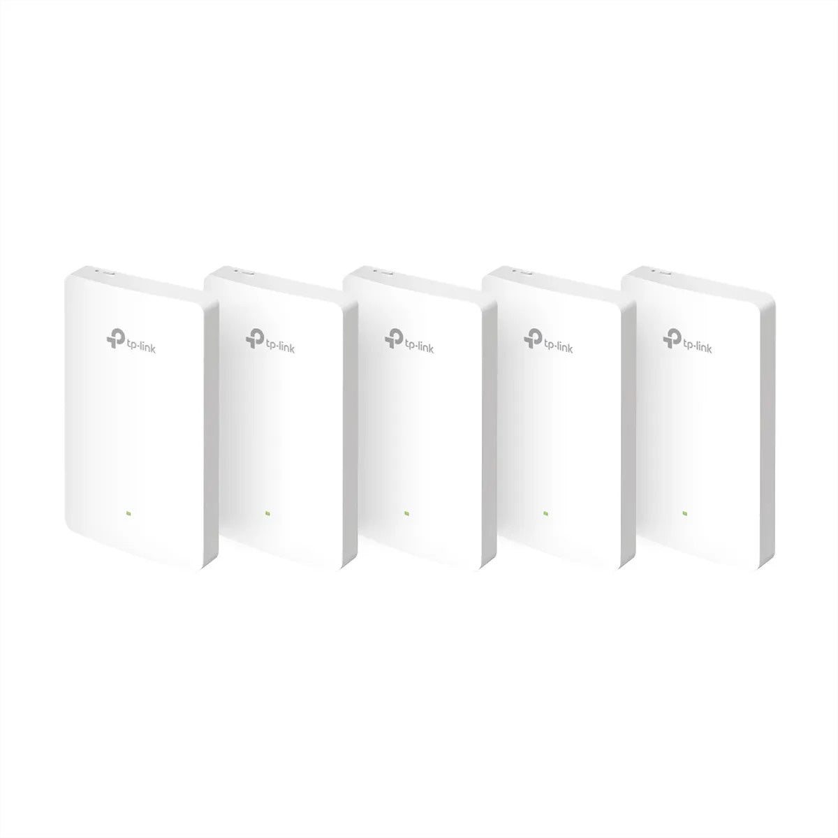 TP-Link EAP615-Wall – Access Point – Wi-Fi 6 (2,4/5 GHz), 1,8 Gbit/s, GbE, PoE+, Wand, 5er-Pack, Weiss