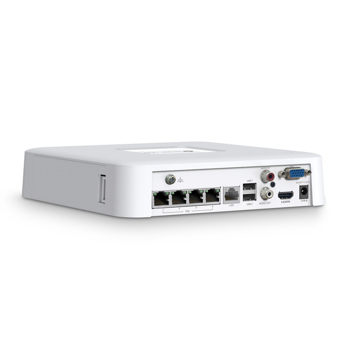TP-Link VIGI NVR1104H-4P – 4 Kanäle – 4× PoE – 4K HDMI-Ausgang – 10 TB