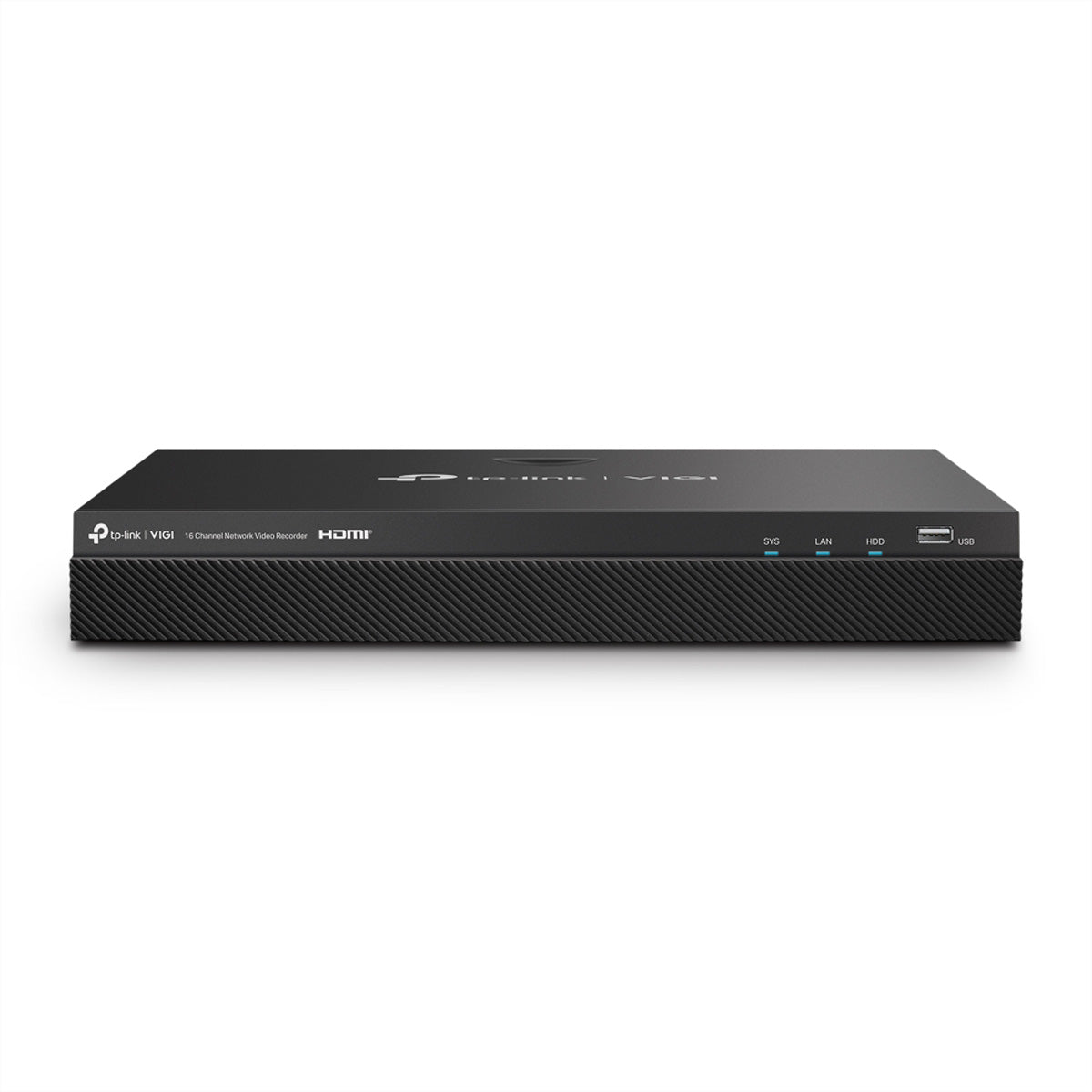 TP-Link VIGI NVR2016H NVR – 16-Kanal PoE – 4K-HDMI-Ausgang – 2× SATA, bis 10 TB – H.265+