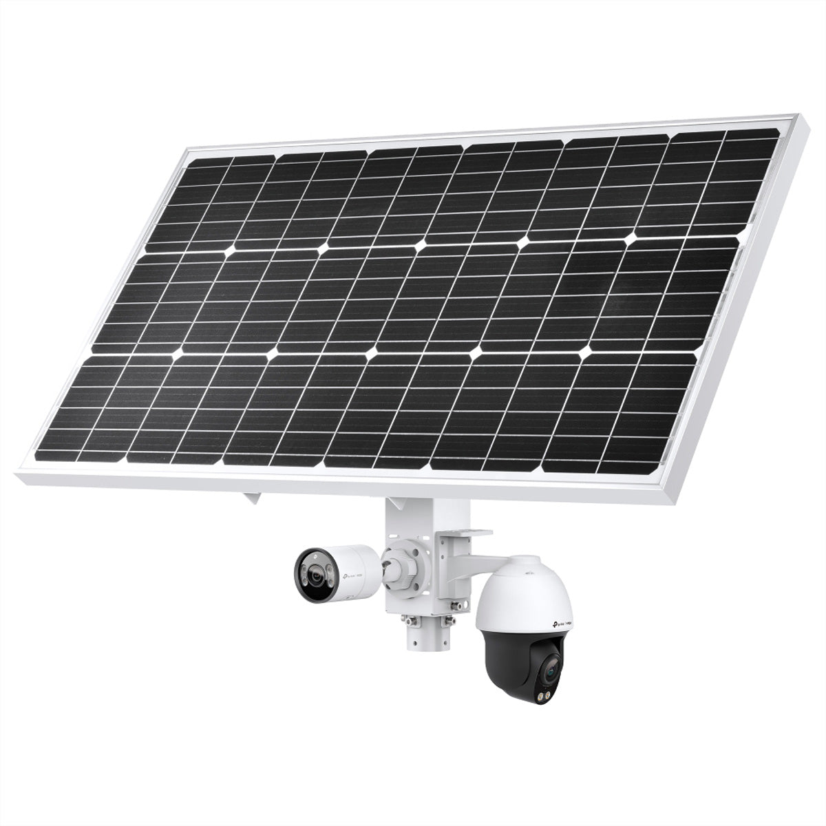 TP-Link VIGI SP9030 Solarpanel – 90 W – 31,2 Ah/10,8 V Li-Batterie – 3× DC-Ausgänge – IP66
