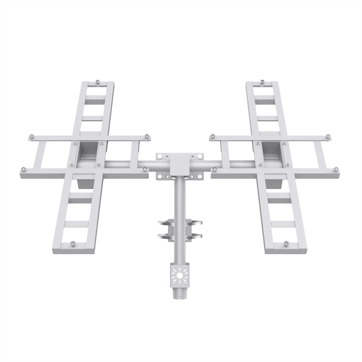 TP-Link VIGI 180W Solar Mount – Montageset, Mastmontage, Integrierter Li-Ion-Akku, 384 × 246 × 77 mm, 20 kg