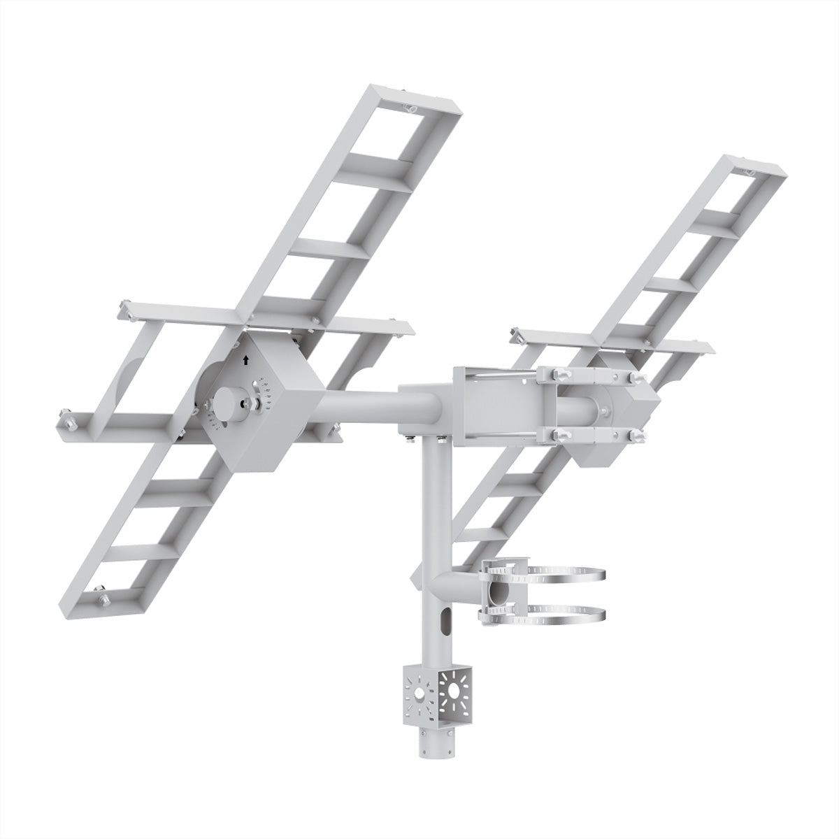 TP-Link VIGI 180W Solar Mount – Montageset, Mastmontage, Integrierter Li-Ion-Akku, 384 × 246 × 77 mm, 20 kg