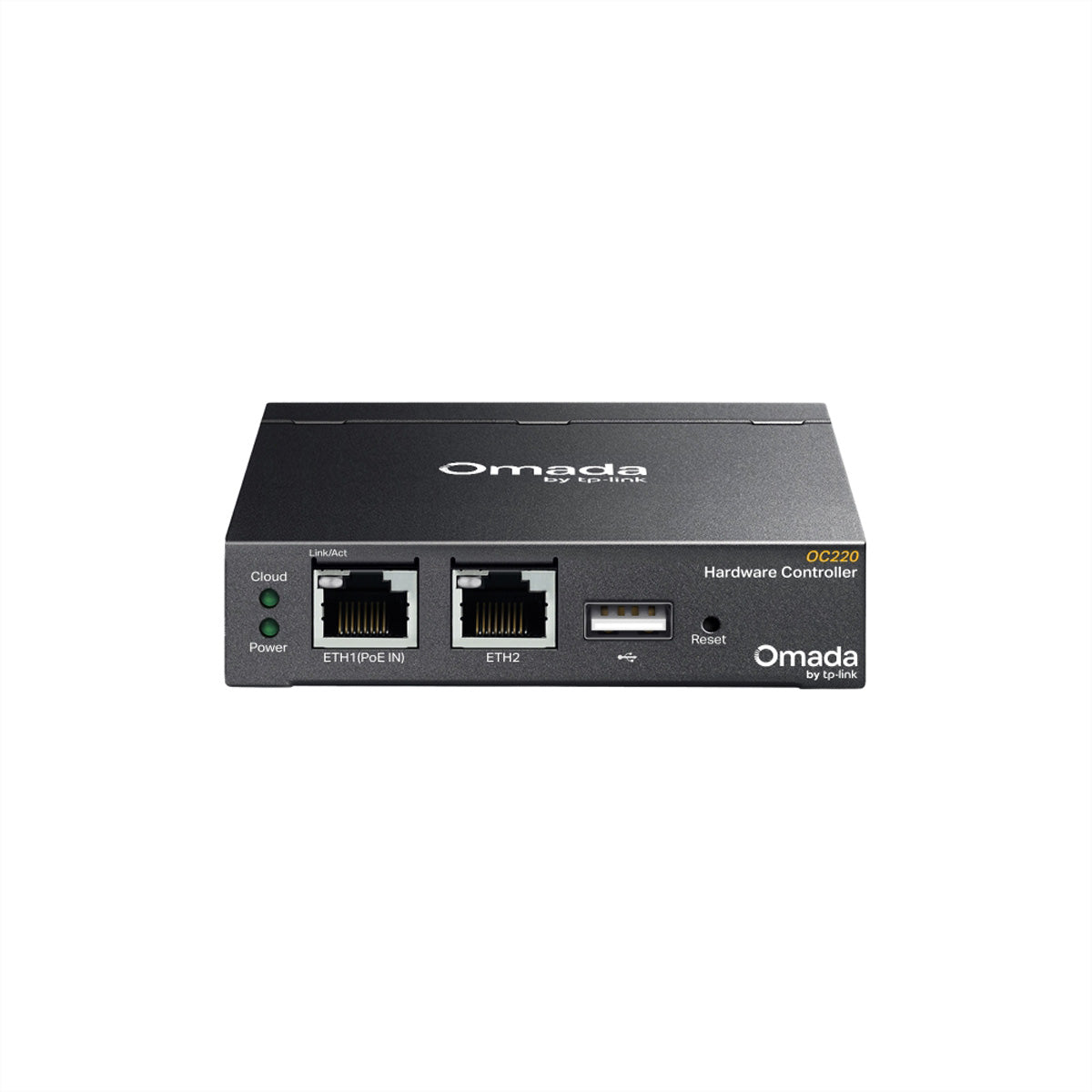TP-Link OC220 Omada Controller – Hybrid-Cloud, 2× 1G (RJ-45), 1× USB 2.0, Metallgehäuse, lüfterlos