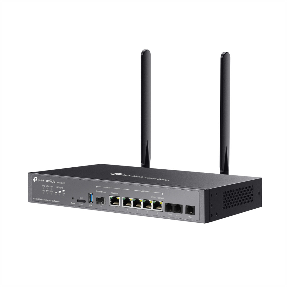 TP-Link DR3220V-4G – WLAN-Router – Wi-Fi 6 Dual-Band (2,4/5 GHz), 3,0 Gbit/s