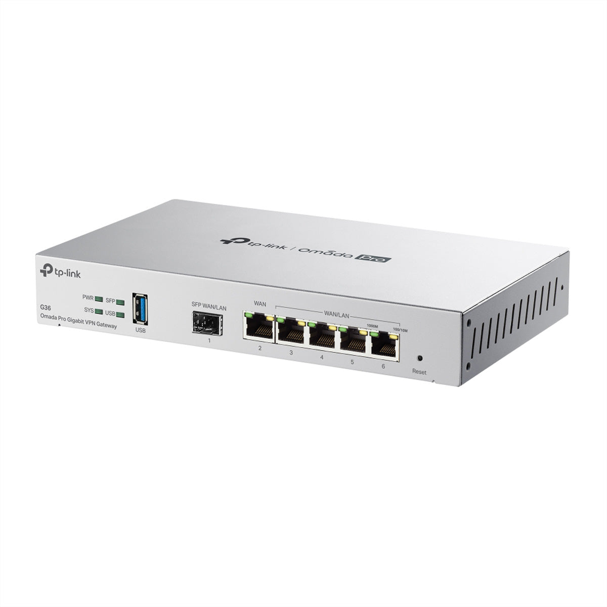 TP-Link G36 VPN-Router – 5× WAN/LAN Gigabit, 1× SFP-WAN, USB 3.2 Gen 1