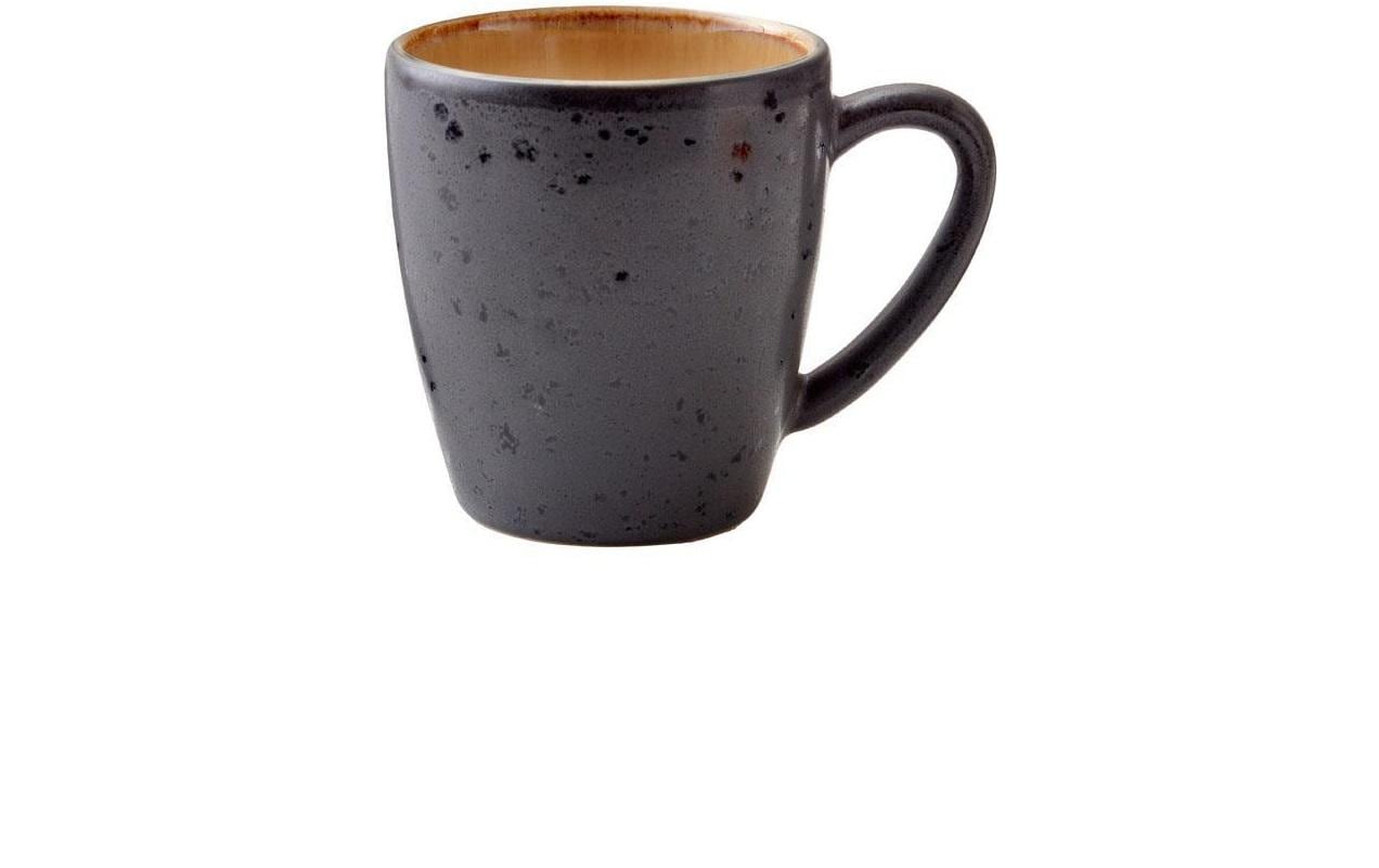 BITZ Kaffeetasse – 6er Set, 190 ml, Ø 6,8 cm, Steinzeug, spülmaschinenfest, mikrowellengeeignet