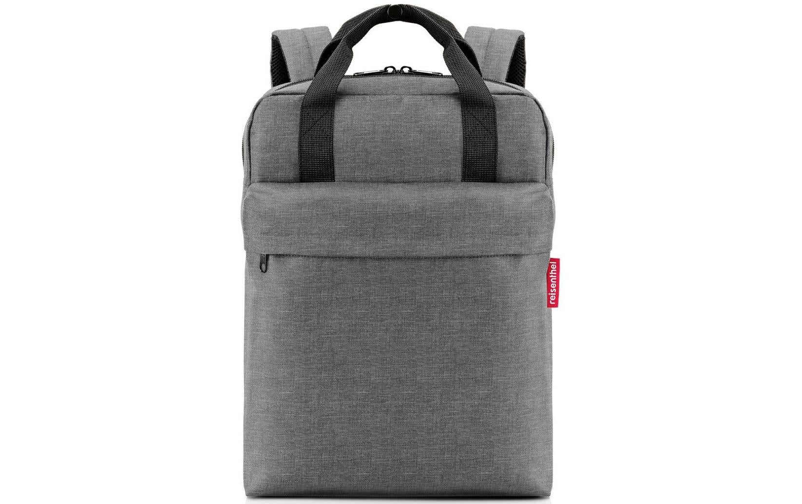 Reisenthel City-Rucksack allday backpack m – für 15,6", 15 l – Grau, 300 × 390 × 130 mm