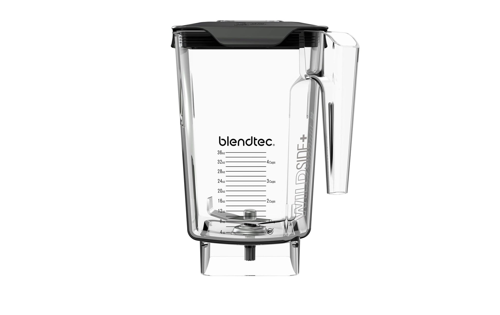 Blendtec Mixer-Becher WildSide+ – 2,6 l, für Blender, Copolyester, Transparent