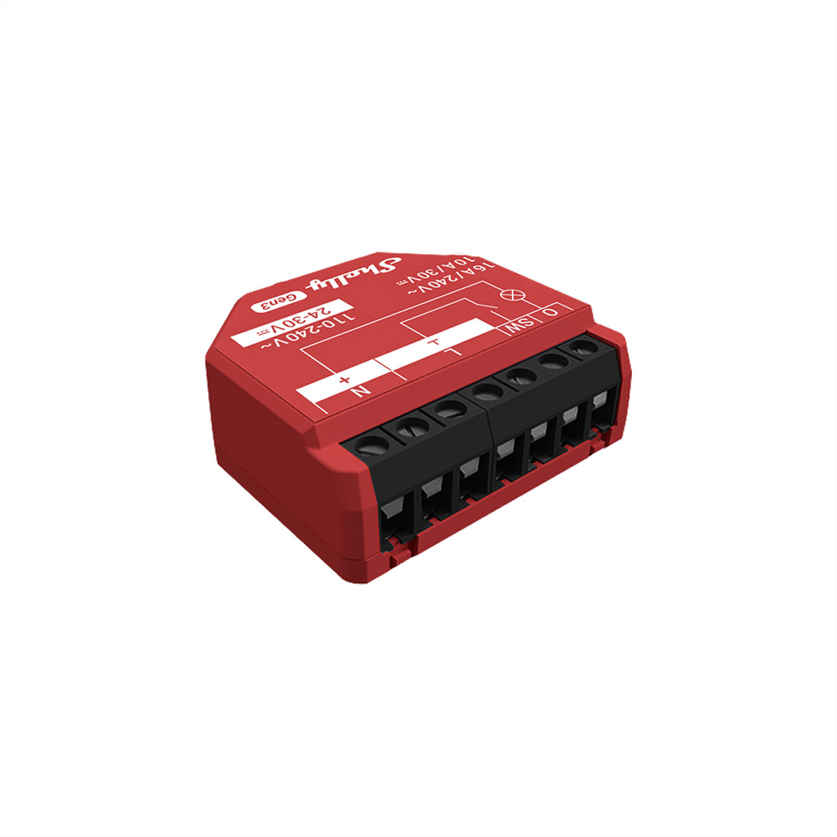 Shelly 1PM Gen3 – Smart-Steckdose – WLAN, Verbrauchsmessung, 16 A