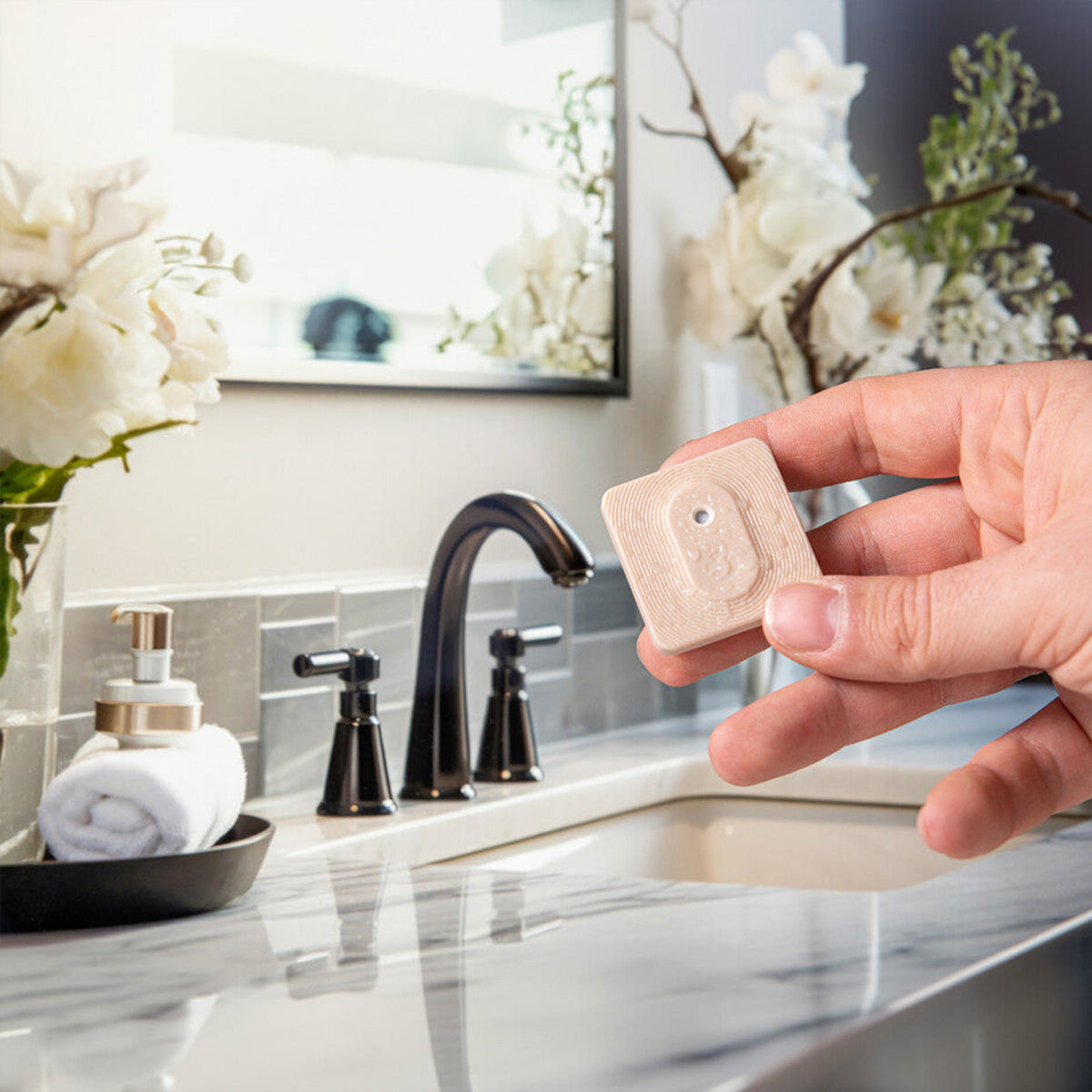 Shelly BLU H&T Mocha – Thermo-/Hygrosensor, Bluetooth, IP54