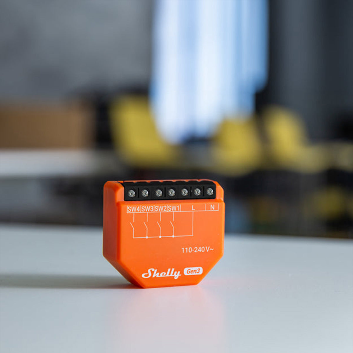 Shelly i4 Gen3 – Zubehör – Tasterschnittstelle, WLAN, 4 Kanäle
