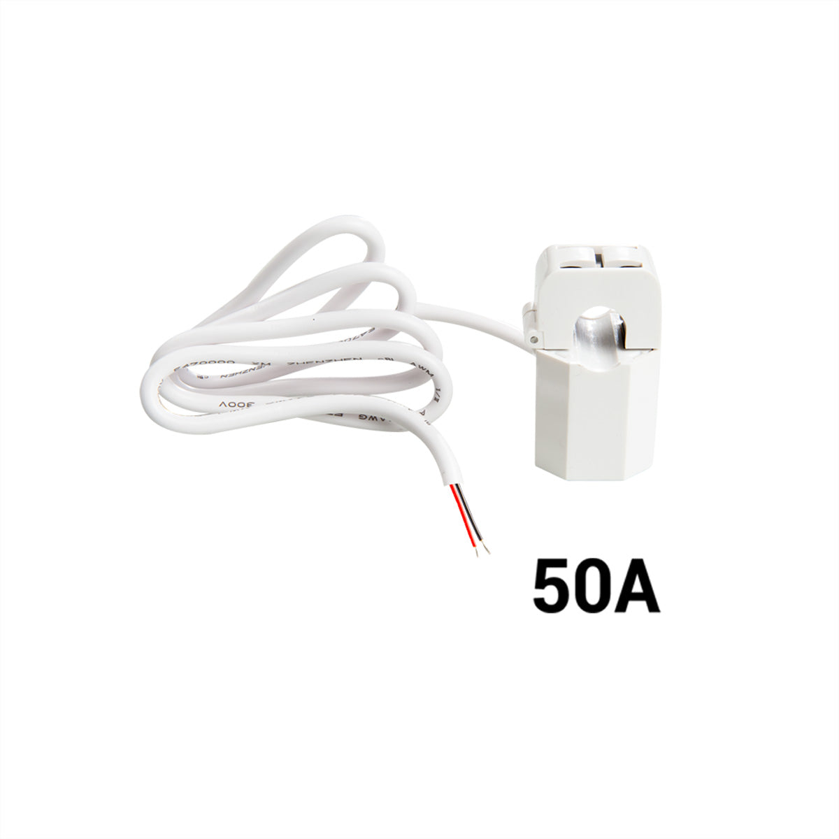 Shelly Stromwandler (Split Core) 50 A, 1% Genauigkeit – Zubehör – für Shelly Pro 3EM, Shelly EM