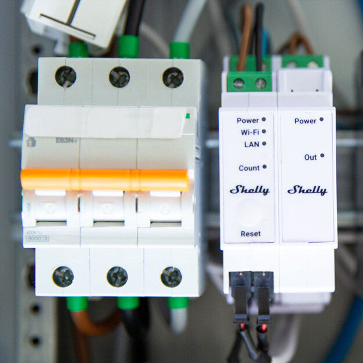 Shelly Pro 3EM Schaltaktor Erweiterung – Zubehör – Schaltkontakt – für Shelly Pro 3EM