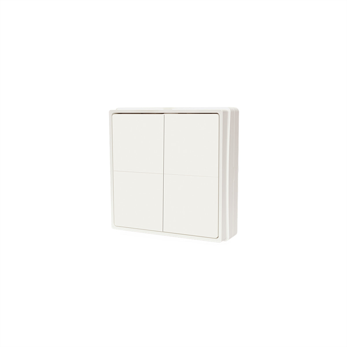 Shelly Wandschalter 4 – Smart-Taster – 4 Tasten, Bluetooth (BLE), CR2032-Batterie