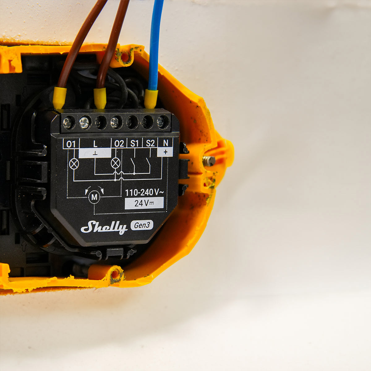 Shelly 2PM Gen3 – Schaltaktor – WLAN, Leistungsmessung – für Google Assistant, Amazon Alexa – 4er-Set